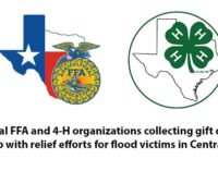 Local FFA, 4-H organizations collecting gift cards to help relief efforts for flood victims