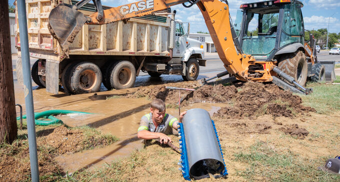 Entire city of Breckenridge under Boil Water Notice after busted line drains both water towers