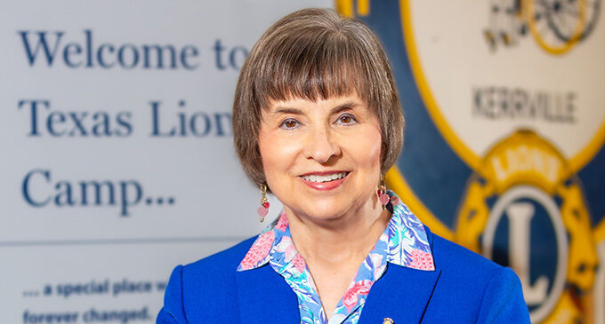 Breckenridge native Ann Ward installed as Texas Lions Camp’s 2025-26 chair