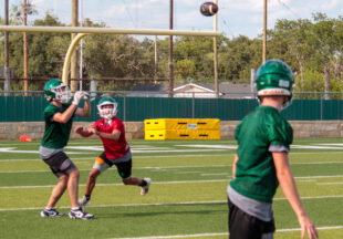 Buckaroo 2025 football practice kicks off
