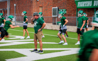 Buckaroo 2025 football practice kicks off