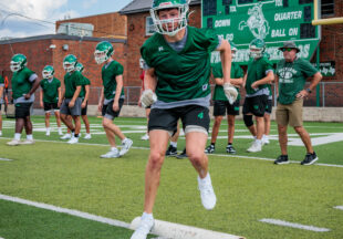 Buckaroo 2025 football practice kicks off