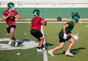 Buckaroo 2025 football practice kicks off