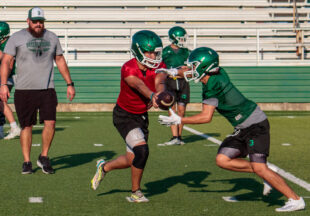 Buckaroo 2025 football practice kicks off