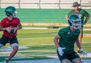 Buckaroo 2025 football practice kicks off