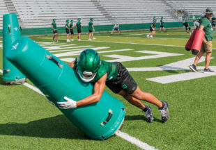 Buckaroo 2025 football practice kicks off