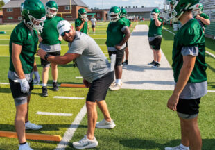 Buckaroo 2025 football practice kicks off