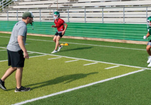 Buckaroo 2025 football practice kicks off