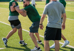 Buckaroo 2025 football practice kicks off