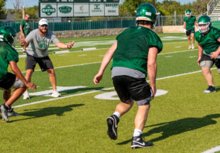 Buckaroo 2025 football practice kicks off