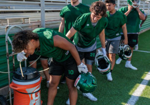 Buckaroo 2025 football practice kicks off