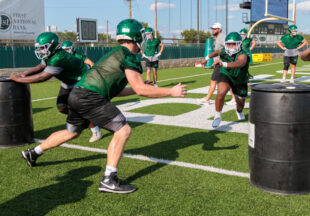 Buckaroo 2025 football practice kicks off
