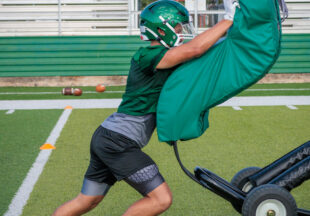 Buckaroo 2025 football practice kicks off