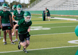 Buckaroo 2025 football practice kicks off