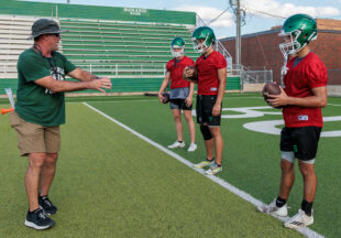 Buckaroo 2025 football practice kicks off