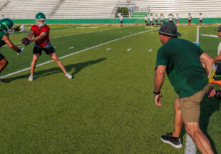 Buckaroo 2025 football practice kicks off