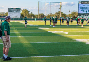 Buckaroo 2025 football practice kicks off
