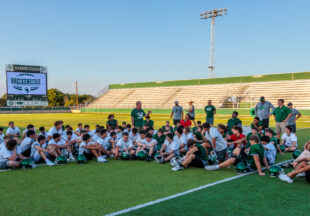 Buckaroo 2025 football practice kicks off