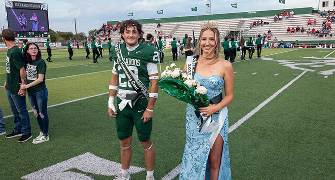 Emma Walker and Glen Thibodeaux named 2025 Homecoming Queen and King in pre-game ceremony tonight; game to start at 7 p.m.