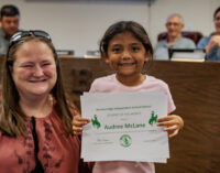 BISD honors students, staff of the month at school board meeting