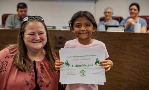 BISD honors students, staff of the month at school board meeting