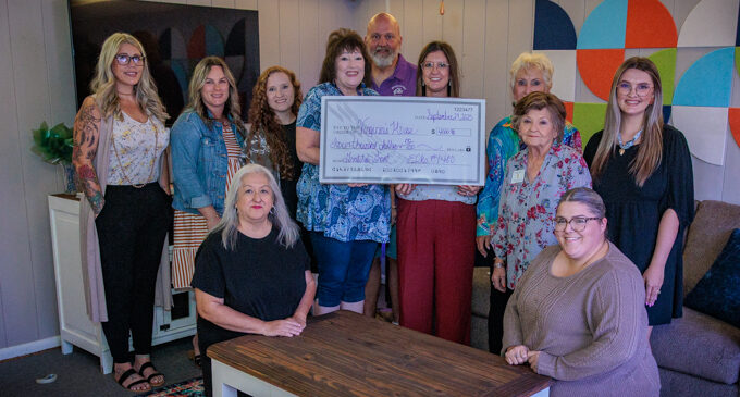 Elks Lodge #1480 donates grant to Dr. Goodall’s House