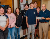 BHS offers business classes, DECA club; Clear Fork Bank makes donation to student organization