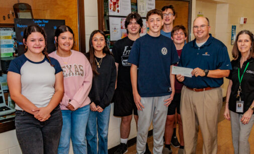 BHS offers business classes, DECA club; Clear Fork Bank makes donation to student organization