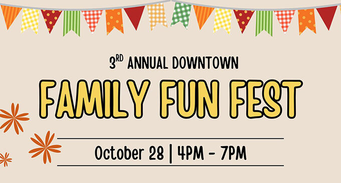 Family Fun Festival scheduled for this evening, other Halloween events planned throughout week