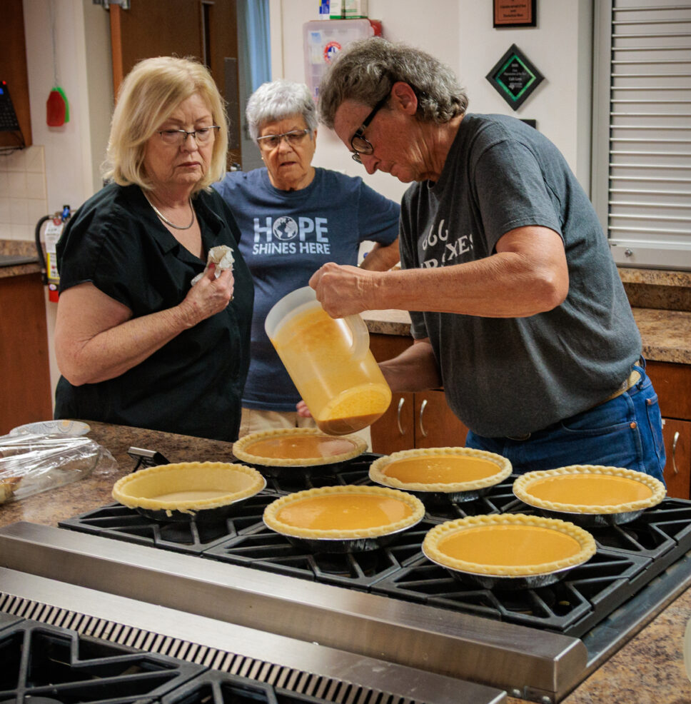 2025 Pumpkin Pie Baking in Photos