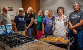 Pumpkin spice and plenty of team spirit fill First Methodist kitchen in preparation for annual Turkey Dinner Pumpkin spice and plenty of team spirit fill First Methodist kitchen in preparation for annual Turkey Dinner