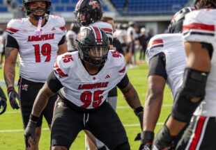 Louisville Cardinal Jerry Lawson in Dallas – Photos by Tony Pilkington and Brant Thurmond