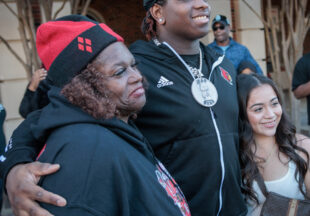 Louisville Cardinal Jerry Lawson in Dallas – Photos by Tony Pilkington and Brant Thurmond