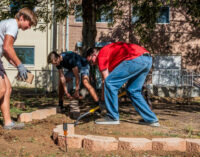 Breckenridge scout builds prayer garden for Eagle Project