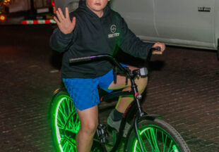 A cowboy Christmas 2025 parade