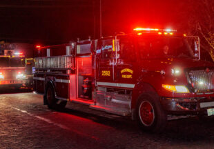 A cowboy Christmas 2025 parade