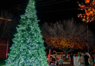 A cowboy Christmas 2025 parade