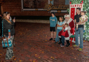 A cowboy Christmas 2025 parade