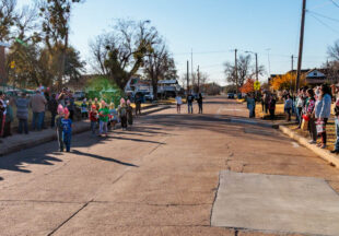 East Elementary Christmas Parade and Caroling at the park