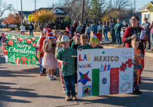 East Elementary Christmas Parade and Caroling at the park