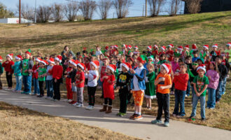 East Elementary wraps up holiday activities with mini-parade, Christmas carols
