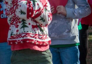 East Elementary Christmas Parade and Caroling at the park
