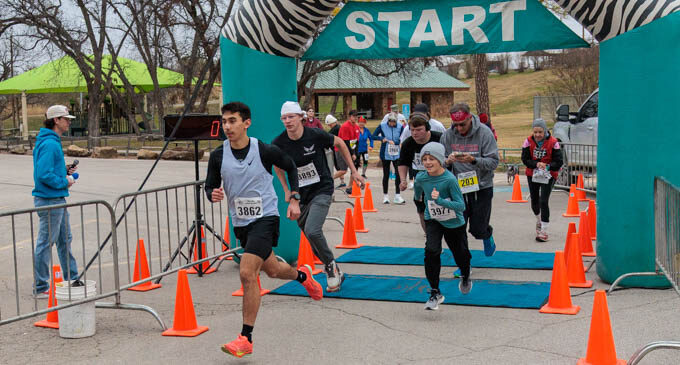 Runners brave chilly weather to race in Wags & Whiskers 5K benefiting Stephens County Humane Society