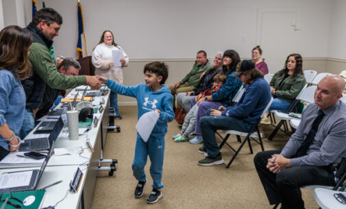 BISD students, staff honored with awards at January school board meeting