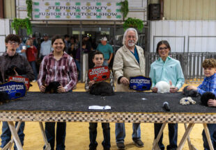 Rabbit Show kicks off 2026 Stephens County Livestock Show