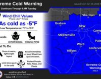 Winter weather continues to affect area as City of Breckenridge asks residents to conserve water, school canceled for Tuesday