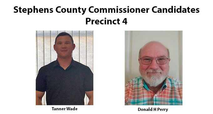 Candidate Profiles: Stephens County Commissioner, Precinct 4 — 2026 Republican Primary