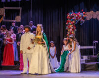 Lane Bartoskewitz crowned 2026 Buckaroo Queen by Great Lord Chamberlain Christian Flores