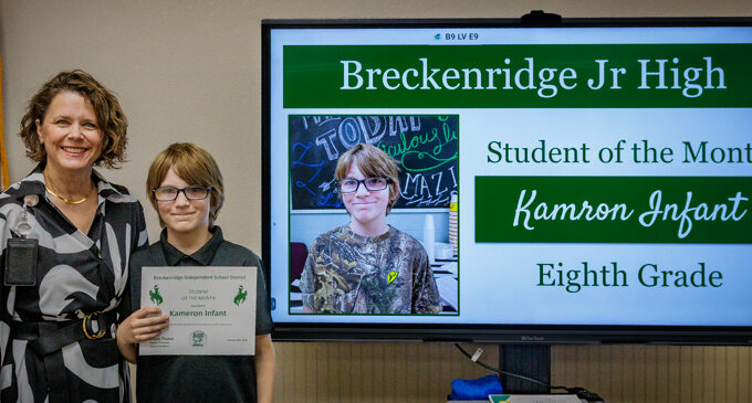 BISD honors students, staff of the month at February school board meeting