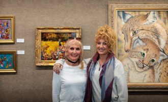Breckenridge exhibit features colorful artwork of mother and daughter Bonnie and Sabrina Siebert of Woodson